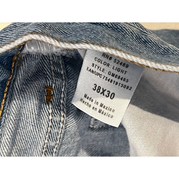 George Regular Blue Jeans Mens 38x30 - Picture 4 of 4